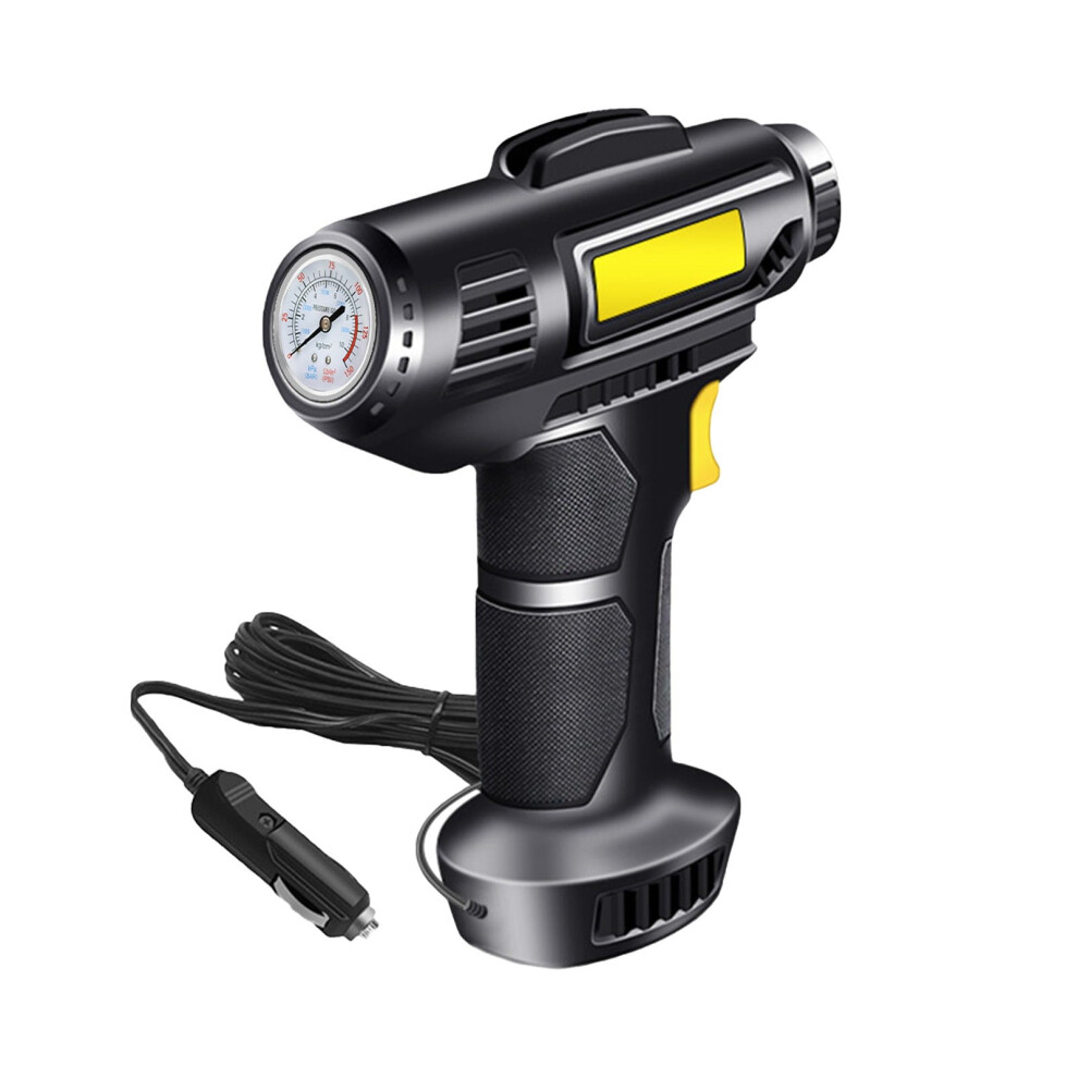 Car Tire Inflator 12V Portable 150 Psi With Digital Gauge Light 9122141606369
