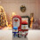 Christmas Nesting Dolls Handmade Wooden Santa 5-Piece 1