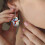 Light-Up Snowman Earrings Acrylic 3 Pcs 4