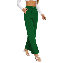 Women's High-Waisted Wide-Leg Dress Pants
