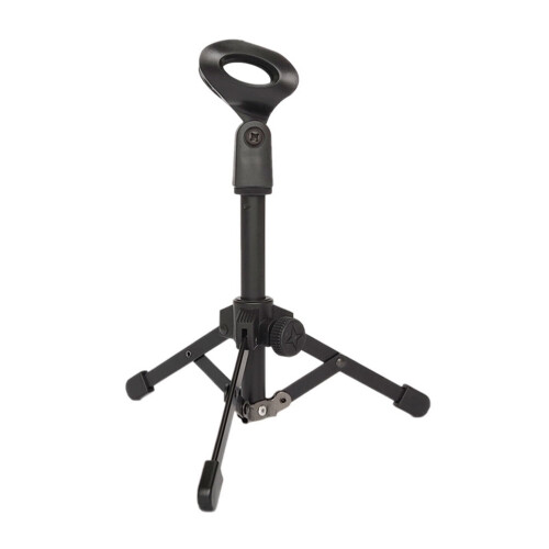 Metal Tripod Mic Stand Black 1 Set