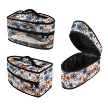 Floral Pattern Polyester Garment Steamer Case Universal