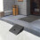 Black anti-plastic ramp mat non-skid texture 1 piece 5