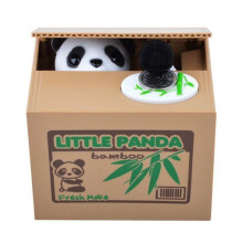 Panda ATM Bank Electronic Coin Savings Can for Adults and