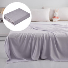 Xoxingysm Summer Cooling Blanket Set Ice Silk 4-Piece