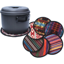 Heat Resistant Cotton Pot Holder Pad 6 Pcs