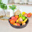 Wicker Bread Basket 30x7cm Serving Tray 8