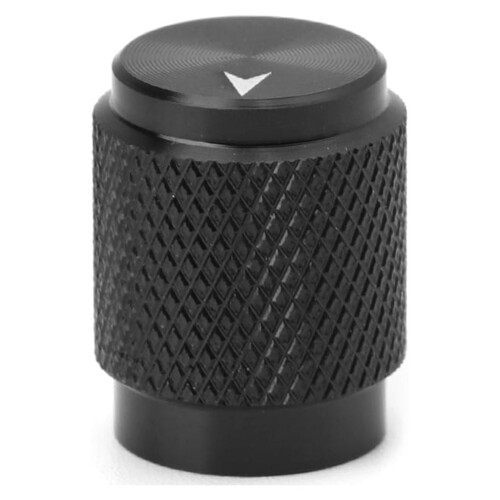 Potentiometer Knob Cap Aluminum 12.5x16mm
