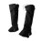 Pirate Boot Covers Leg Gaiters Black 1
