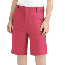 Boys Golf Shorts Preppy Pull-On with Pockets Hot Pink Size