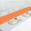 Bordløper i polyester, oransje, 30x27 cm, 5 stk. 5