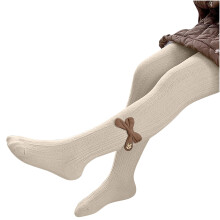 Girls' Winter Warm Elastic Tights for Kids Aged 1-12 Years