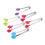 Mini pinzas de acero inoxidable con mango ajustable (6 unidades) 4