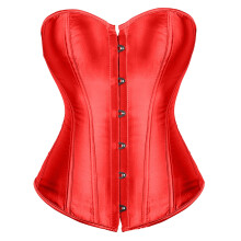Women's Plus Size Lace-Up Corset Top