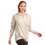 Giacca con cappuccio e zip da donna, leggera, in misto cotone. 3