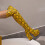 Bottes hautes à plateforme pour femmes, style serpentin, patchwork. 5