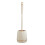 Set di scopini per WC color oro con manico staccabile e setole morbide. 2