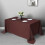Nappe rectangulaire en polyester BalsaCircle chocolat 6