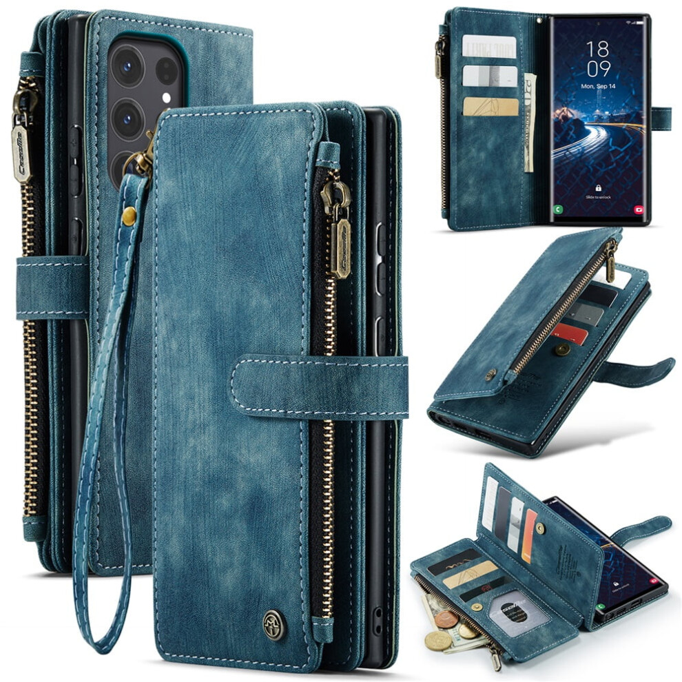 Caseme Wallet Case For Samsung Galaxy S24 Ultra Pu Leather 937196950133