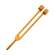 Aluminum Alloy Tuning Fork Set 64Hz 9.6 Inch Gold