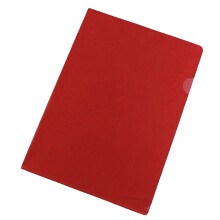 L-Type Transparent Plastic Folder A4 1pc