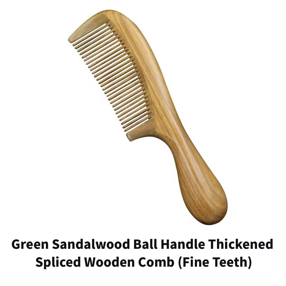 Wooden Comb Sandalwood Wide Tooth 1 Piece