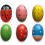 Wooden Percussion Shake Eggs 6 Pack 1