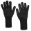 Grillhandschuhe, hitzebeständig, 33 cm, schwarz, 2er-Pack 2
