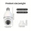 Inteligentna kamera WiFi z żarówką 1080P4-Pack 5
