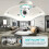 Inteligentna kamera WiFi z żarówką 1080P4-Pack 6