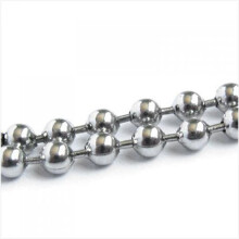 10X Stainless Steel Bead Metal Bead Necklace Chain