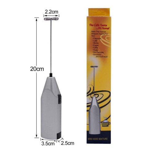 Elektrischer Handmixer mit Milchaufschäumer 2-in-1 1