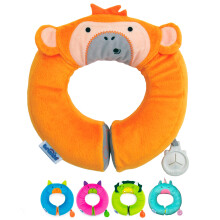 Trunki Kid's Travel Neck Pillow And Chin Rest | Support Sleepy Heads in the Car Seat, Plane, Bike o