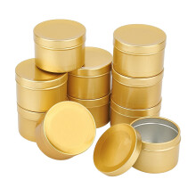 Aluminium Jar Flip Cover Food Grade 10 pcs 50ml