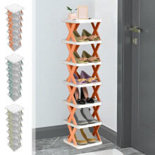 Étagères de rangement scandinaves à plusieurs niveaux et détachables, 5 niveaux