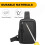Μίνι τσάντα ώμου Crossbody Αδιάβροχη τσάντα στήθους για καθημερινή χρήση 4