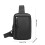 Μίνι τσάντα ώμου Crossbody Αδιάβροχη τσάντα στήθους για καθημερινή χρήση 3