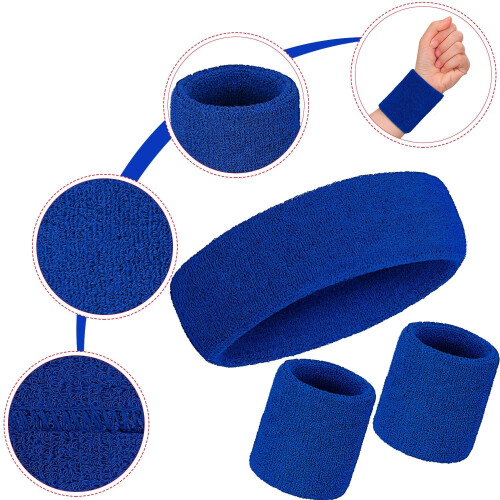 Σετ Αθλητικών Ζωνών Φόρμας Neon από Terry Cloth, 6 τεμάχια 1
