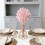 Artificial Pampas Grass Stems with Vase 60 pcs 4