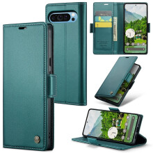 CaseMe leren portemonneehoesje voor Google Pixel 9 Pro XL