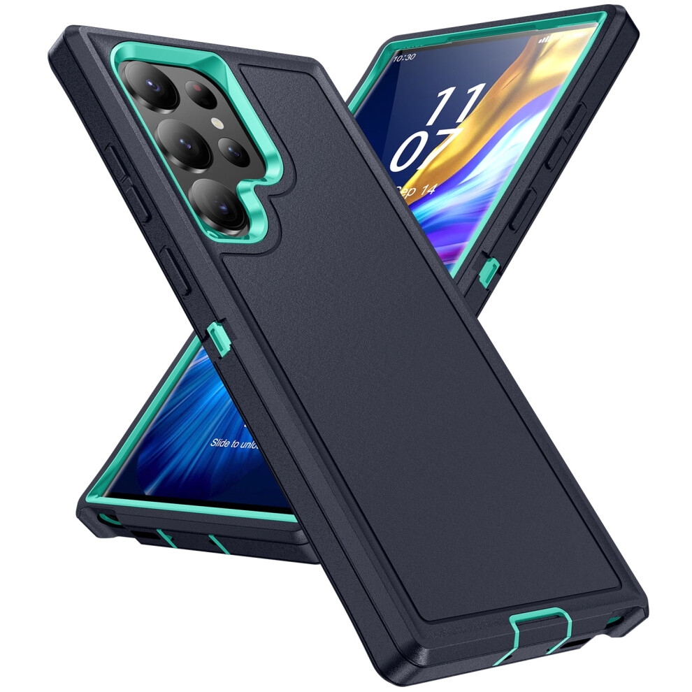 Allytech Galaxy S24 Ultra Rugged Case Hybrid Dual-Layer 9087558917906