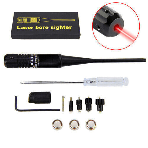 Red Laser Bore Sight Muzzle Laser Cartridge Shot Tester