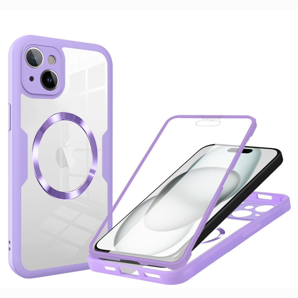 Iphone 15 Case With Magsafe And Built-In Screen Protector, 937196941049