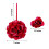 Fuchsia rozen pomanderbal 7 inch bruiloft hangende decoratie 4