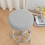 Housse de siège élastique antidérapante pour tabouret de bar rond 1