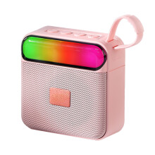 RGB Bluetooth 5.3 speaker low latency wide sound 20h battery