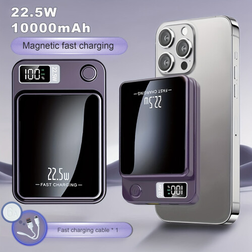 MHX10000mAh com LED de 22,5W PD 2