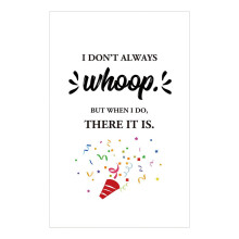 Foldable graduation greeting card 17.6x12.5 cm folded