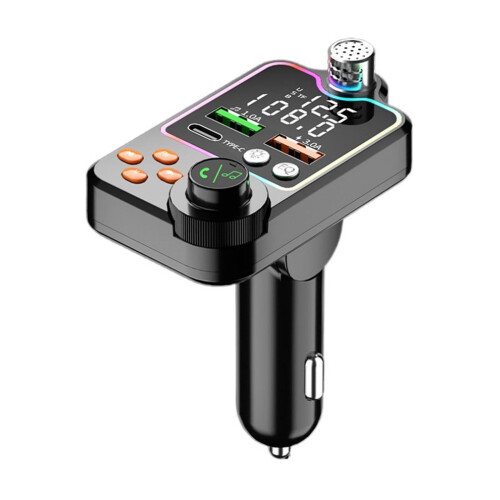 Car Bluetooth MP3 Player with Hands-Free Call and Fast