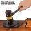 Σετ σφυριού και μπλοκ δημοπρασίας wood1set 3